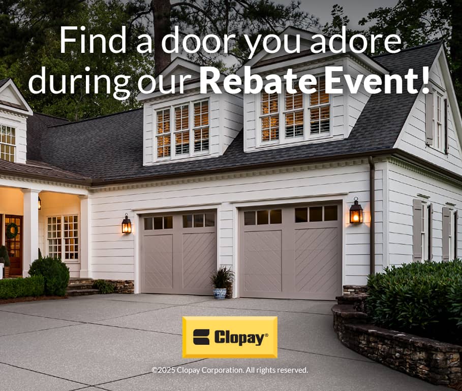 Clopay rebate event